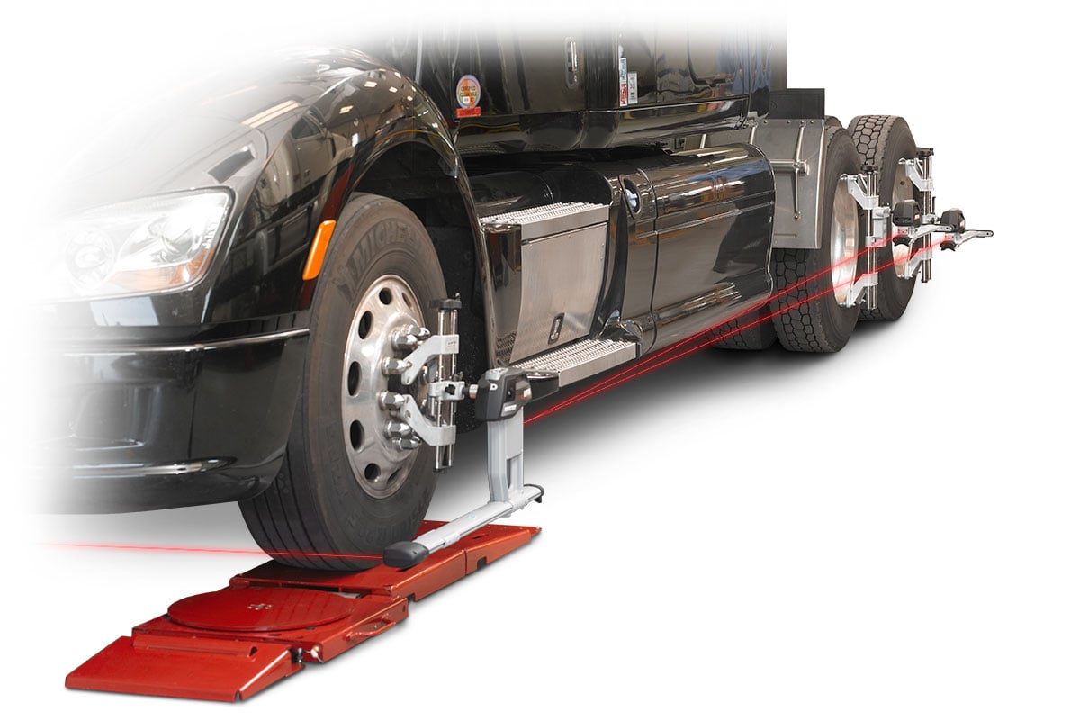 hunter winalign hd dsp700 sensors on truck