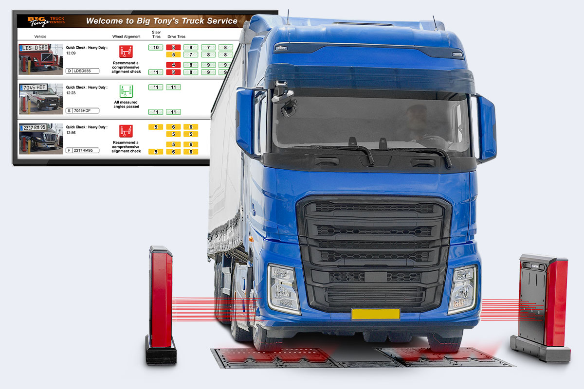 hunter quick check commercial unmanned truck inspection