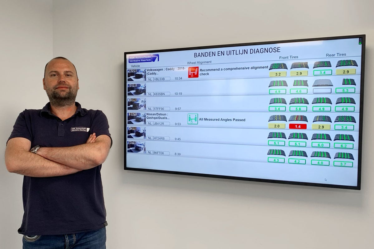 asn autoschade vermaire hunter engineering customer testimonial